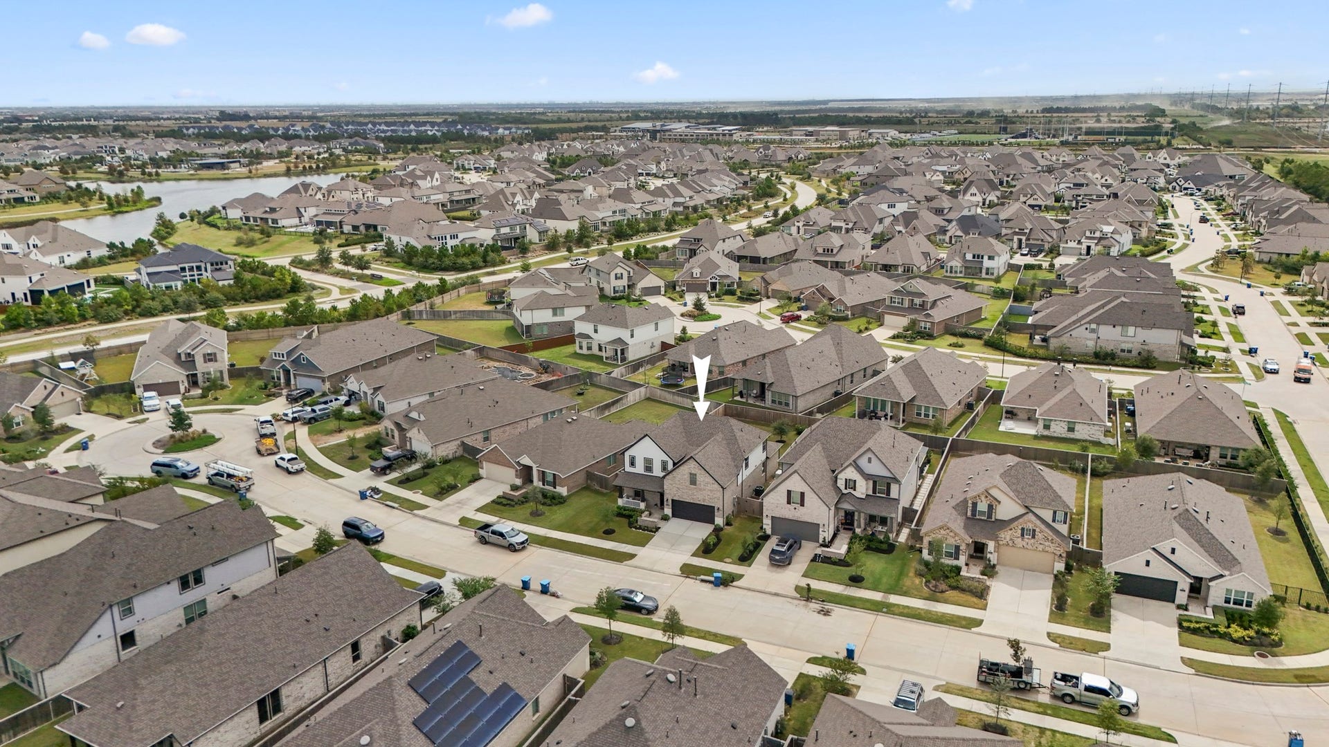21723 Cordia Trace, Cypress, TX 77433 A wider view showcases the impressive scale of Bridgeland and the beautifully planned neighborhoods woven throughout the community. It's more than a houseit's a location designed around everyday living.