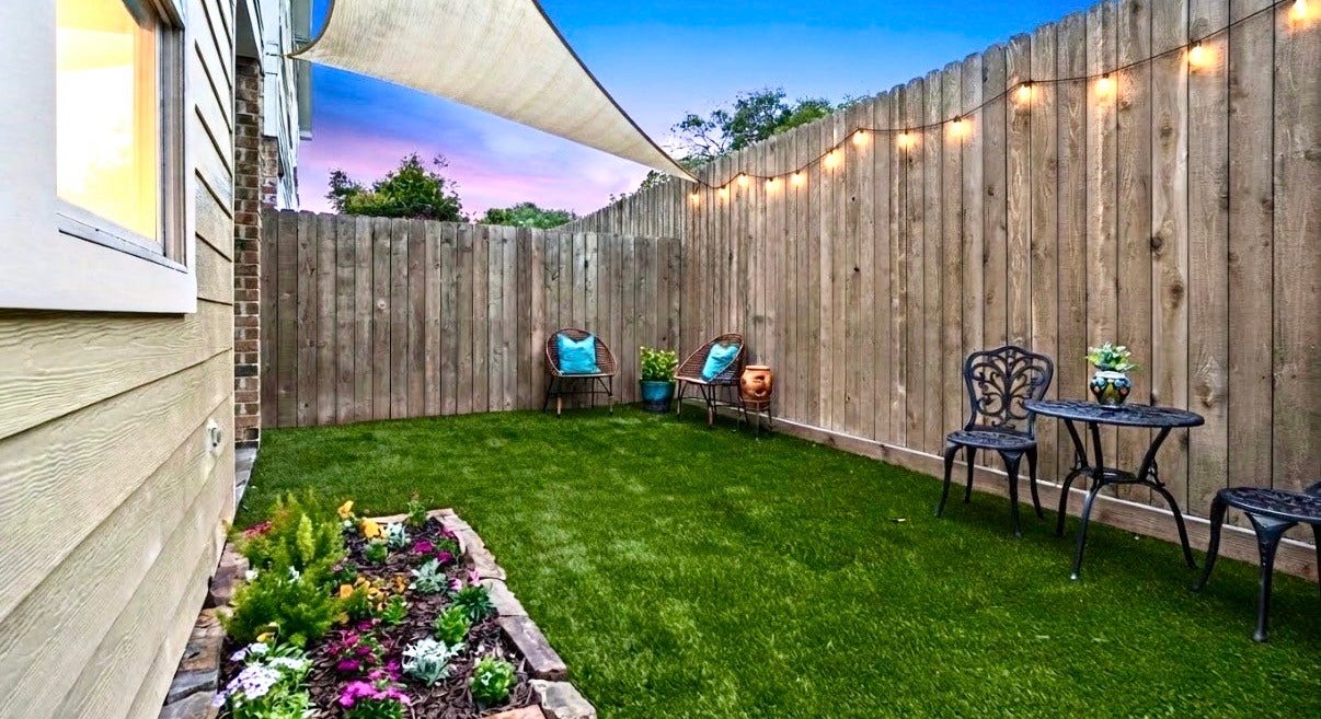 A perfect place to relax with morning coffee or evening cocktails!