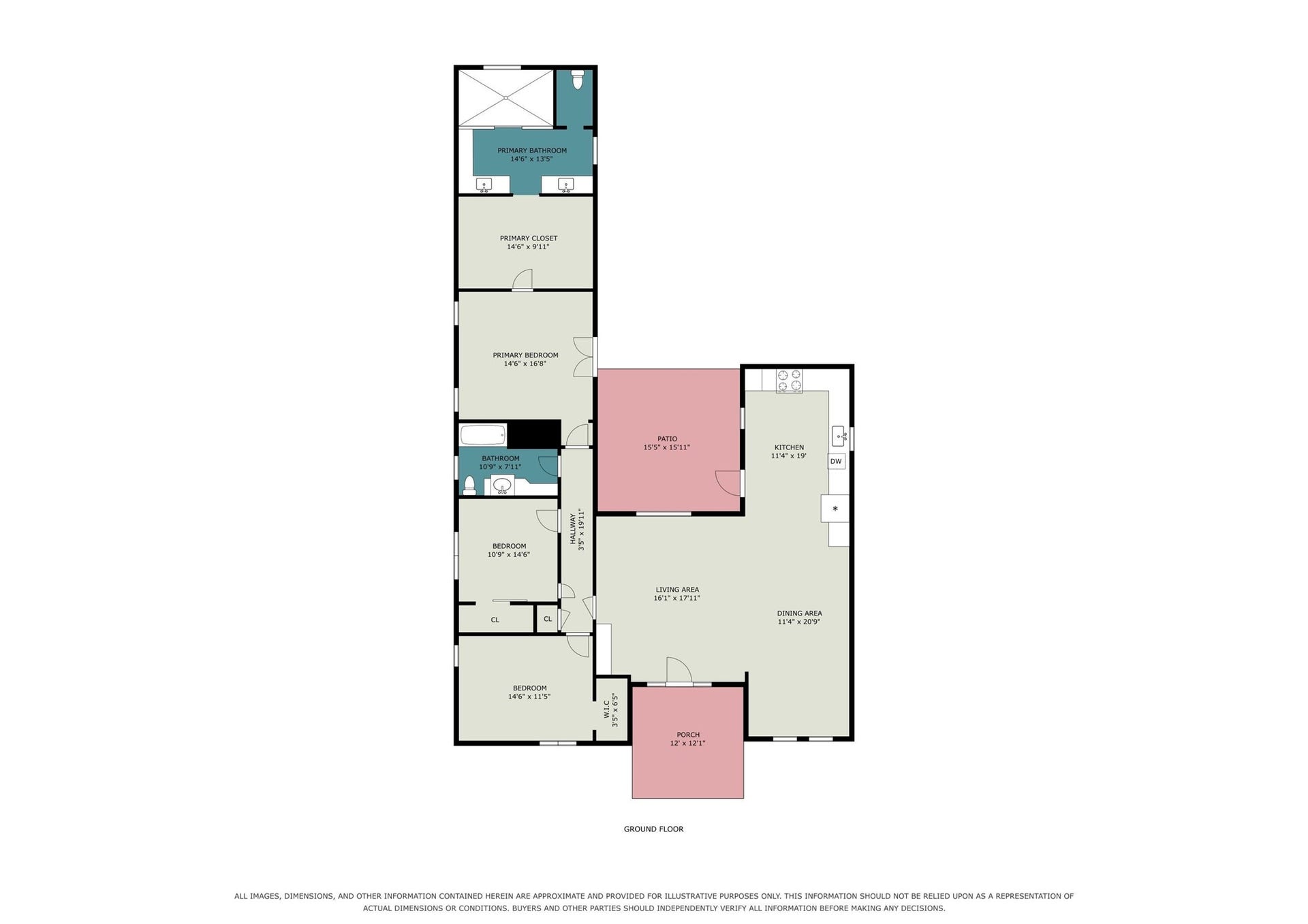 4709 Sanborn Drive, Houston, TX 77092 This floor plan was provided by the photographer and is pretty good but of course you should check things for yourself.
Thank you for your consideration of this home!