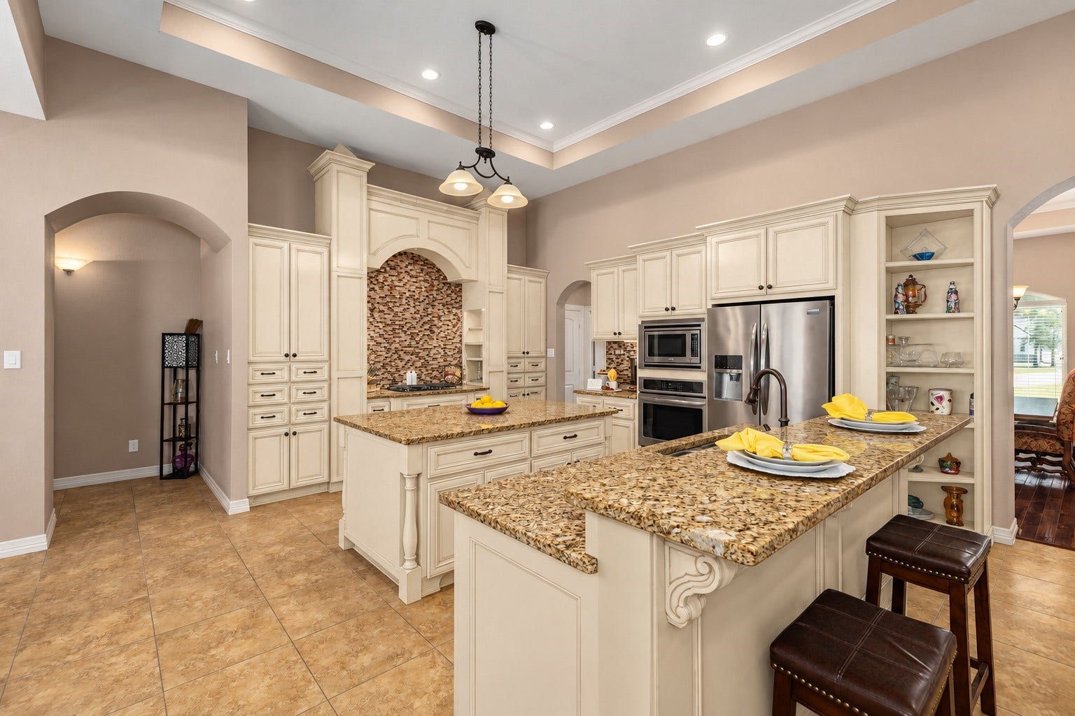 27639 Concho Drive, Splendora, TX 77372 Virtually edited to show lighter cabinets
