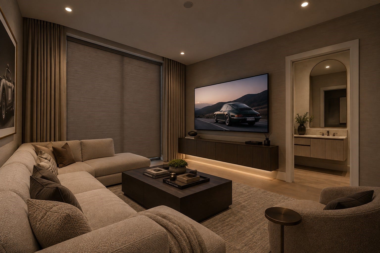 5010 Longmont Drive, #PH-2, Houston, TX 77056 Secondary Bedroom 3 | Media Room Optional Usage