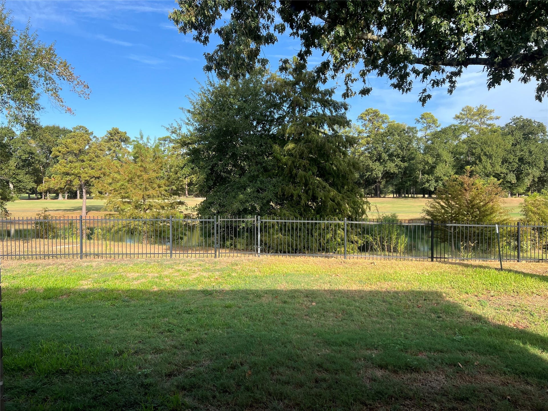 10735 Soaring Legend Lane, Humble, TX 77338 Backyard sits right off of the golf course