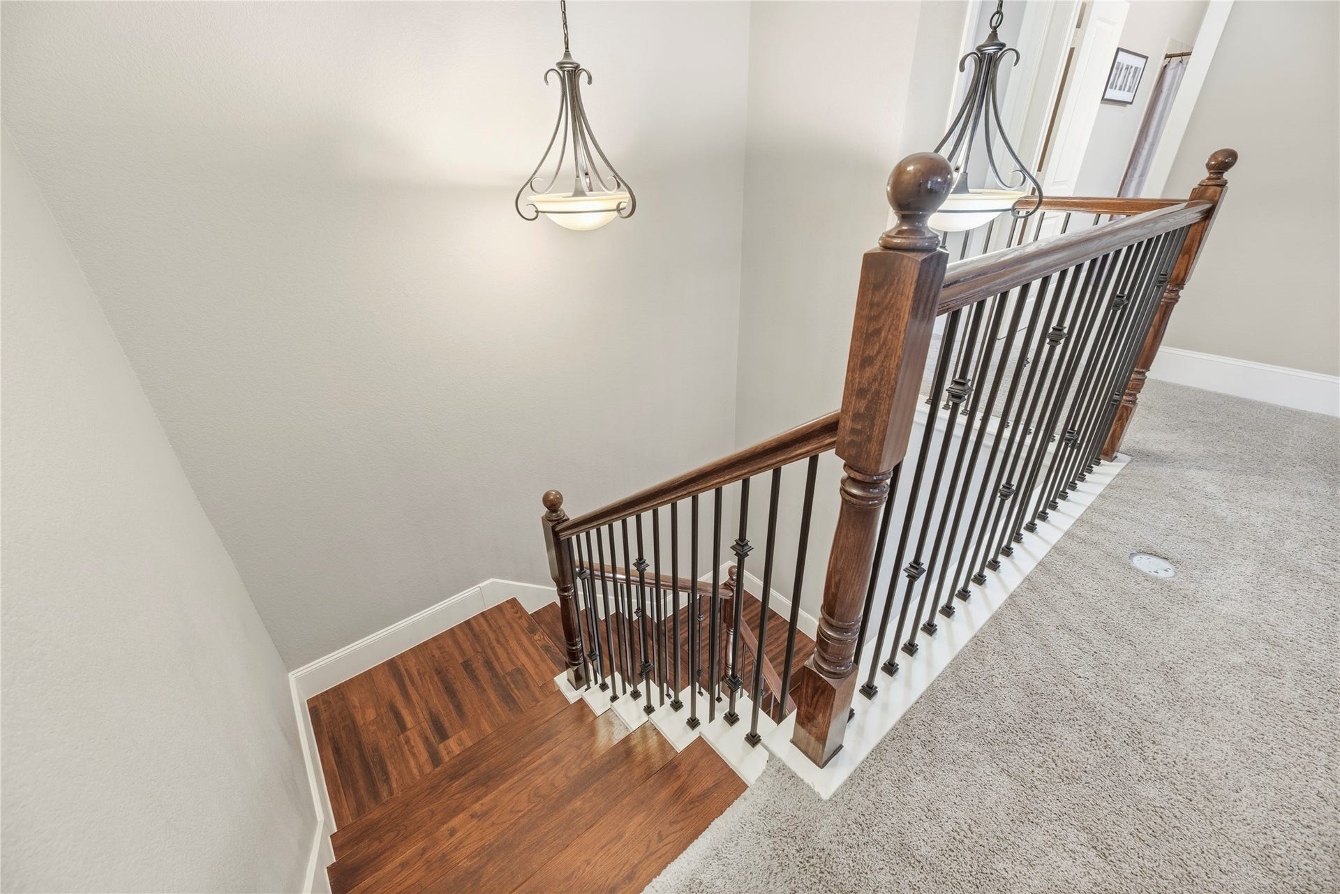 6115 Duke Trail Lane, Sugar Land, TX 77479 Stunning wood staircase.