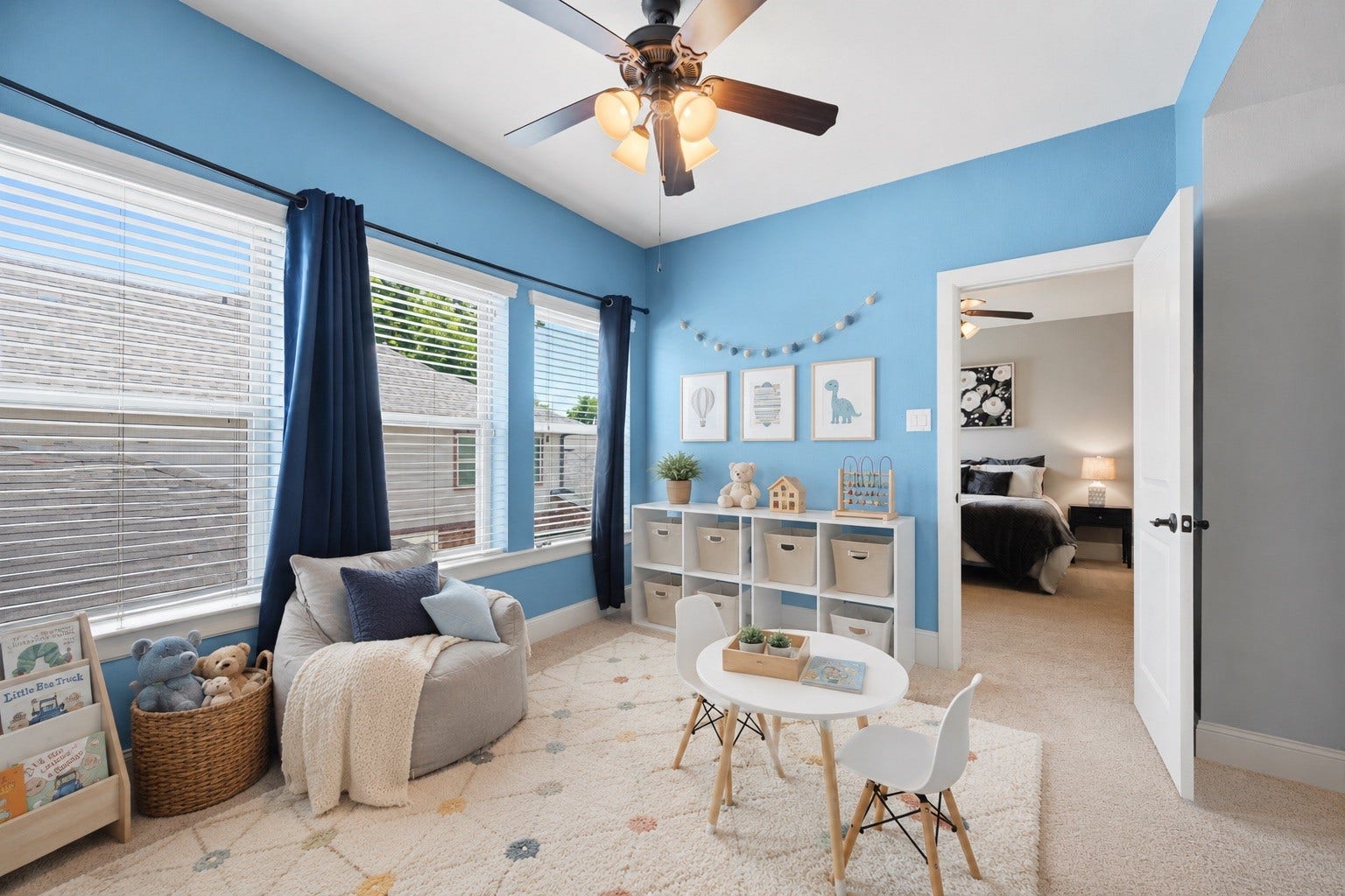 6115 Duke Trail Lane, Sugar Land, TX 77479 *virtually staged* Bonus room upstairs between two secondary bedrooms.