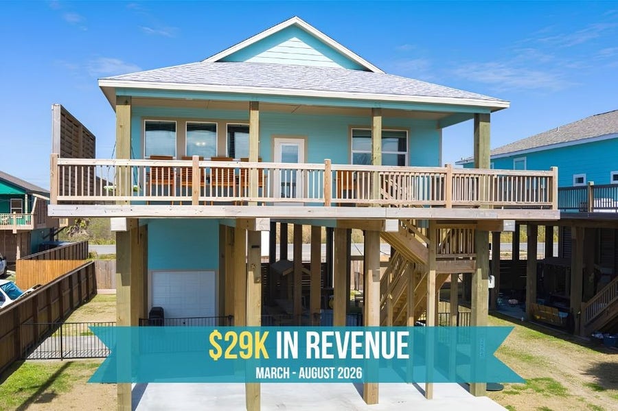 Property photo for 2565 Palm Drive, Crystal Beach, TX