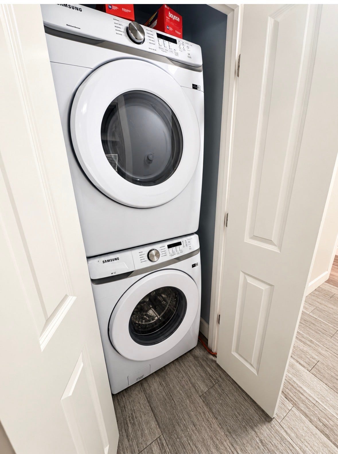 1112 32nd Street, Galveston, TX 77550 Washer and dryer closet.