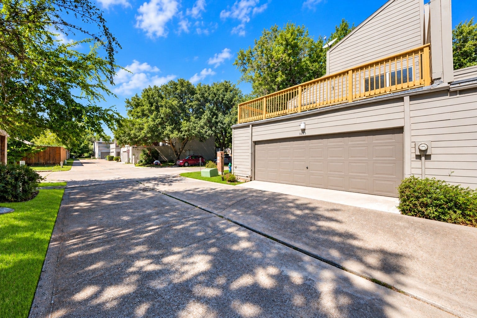 1653 Prairie Mark Lane, Houston, TX 77077 Townhome Offers an Attached Two Car Garage!
