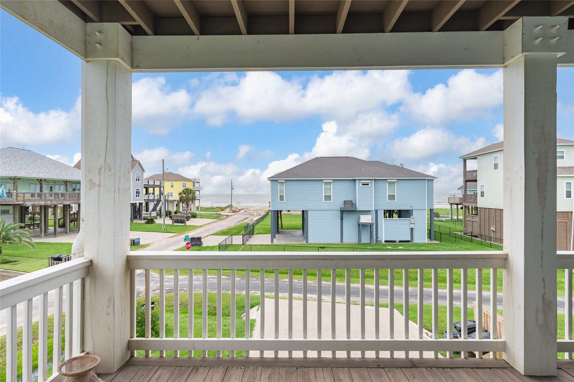 819 Eastview, Crystal Beach, TX 77650 Settle into your deck chair and unwind with the Gulf in sight, bringing the coastal setting right into your everyday routine.