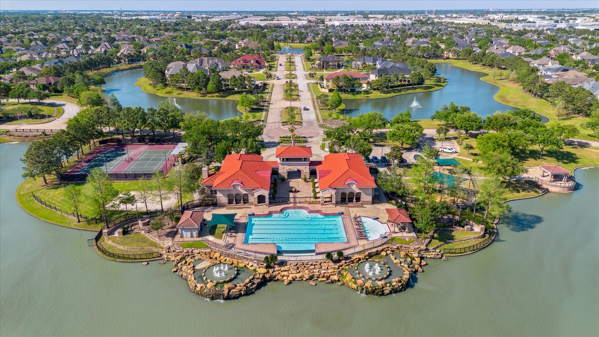 12006 Arcadia Bend Lane, Houston, TX 77041 Walking distance to community lakes, pools, parks & club house included