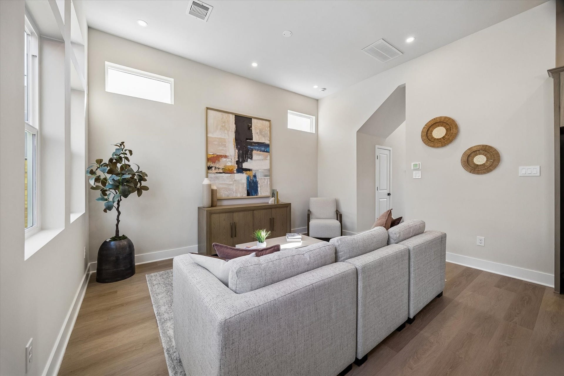 This photo is of the Haven at Highland Model Home at 6702 Zaken (Floor Plan B), and may depict upgrades not included in the standard finishes for this listing.