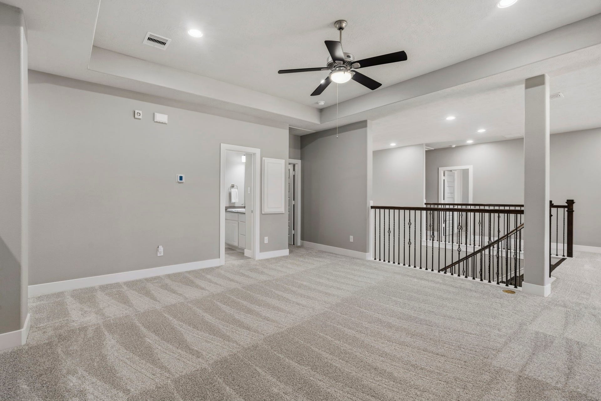 29826 Deer Crest Lane, Fulshear, TX 77406 An expansive upstairs game room offers plenty of space for a secondary living area, game tables or lounge.