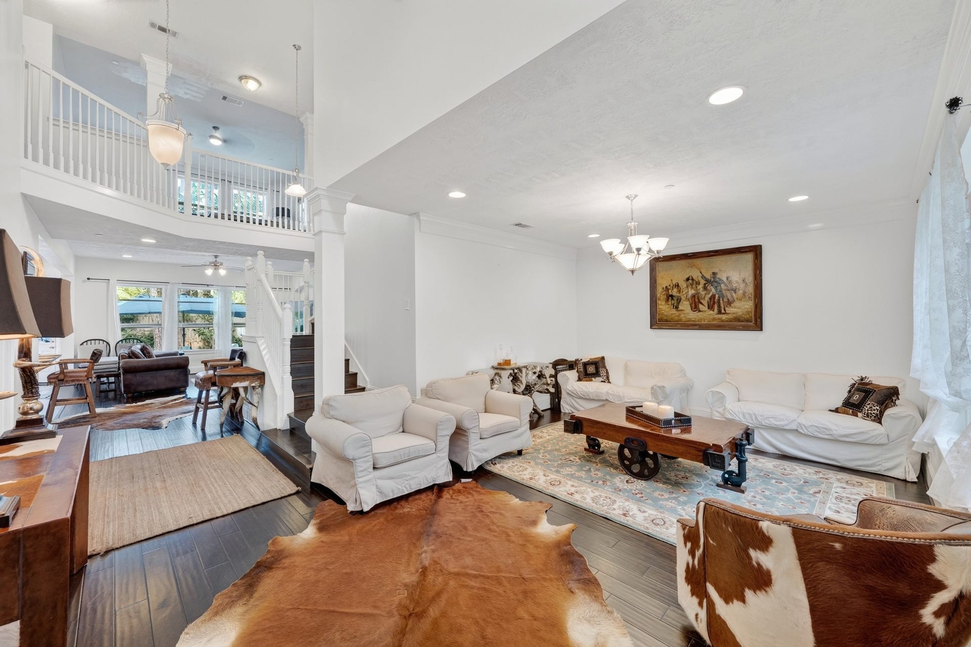 Refined executive study designed formal room.
