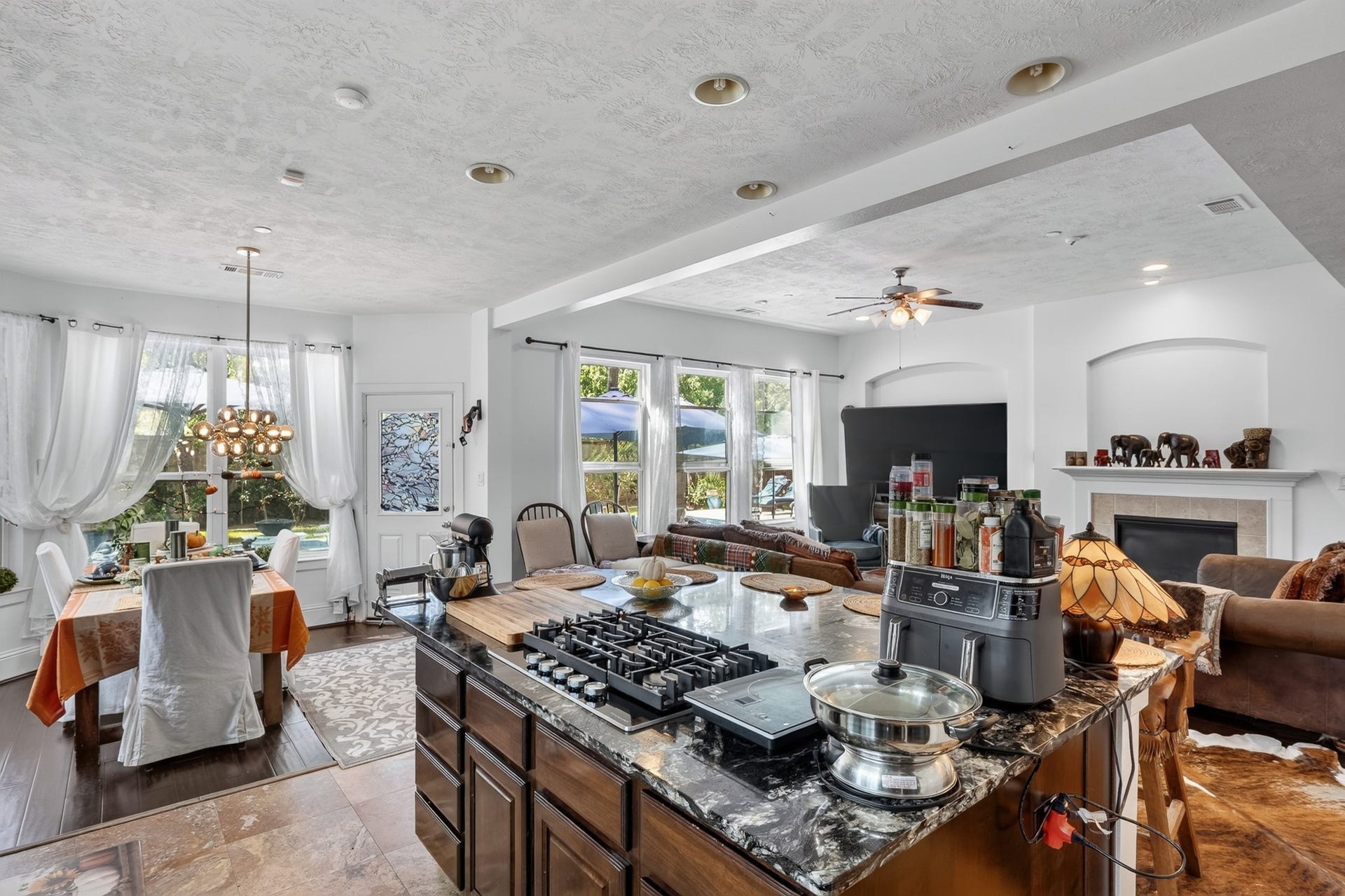 Generous living and dining spaces ideal for hosting family and guests.