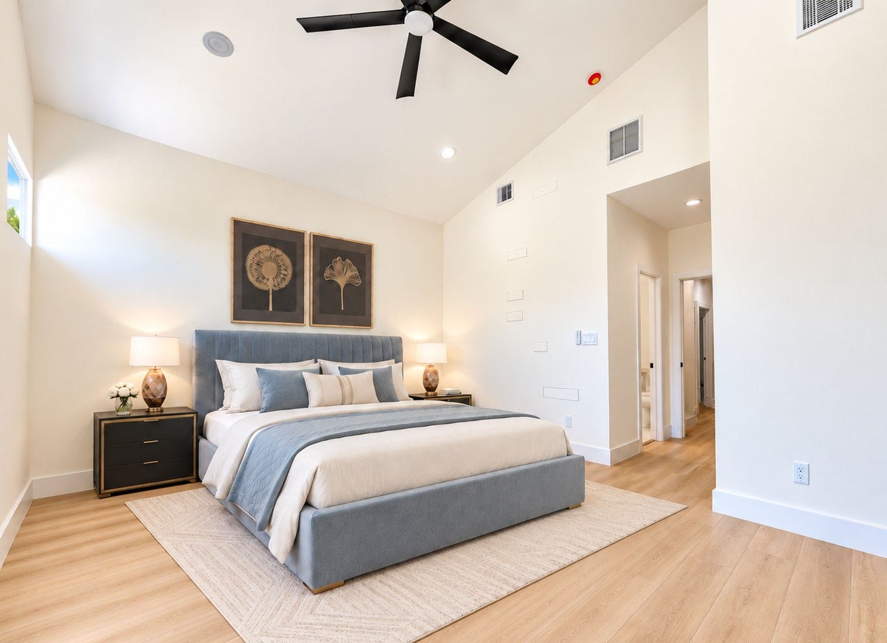 8220 Gladstone Street, #A/B, Houston, TX 77051 Primary Bedroom virtually staged