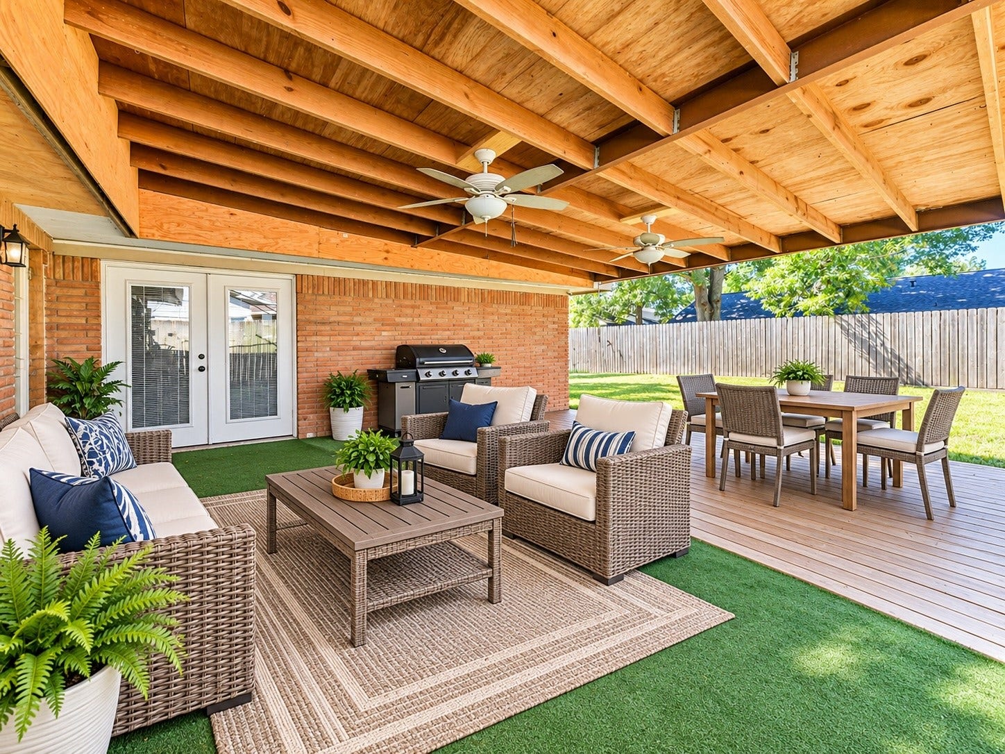 Patio (Staged)