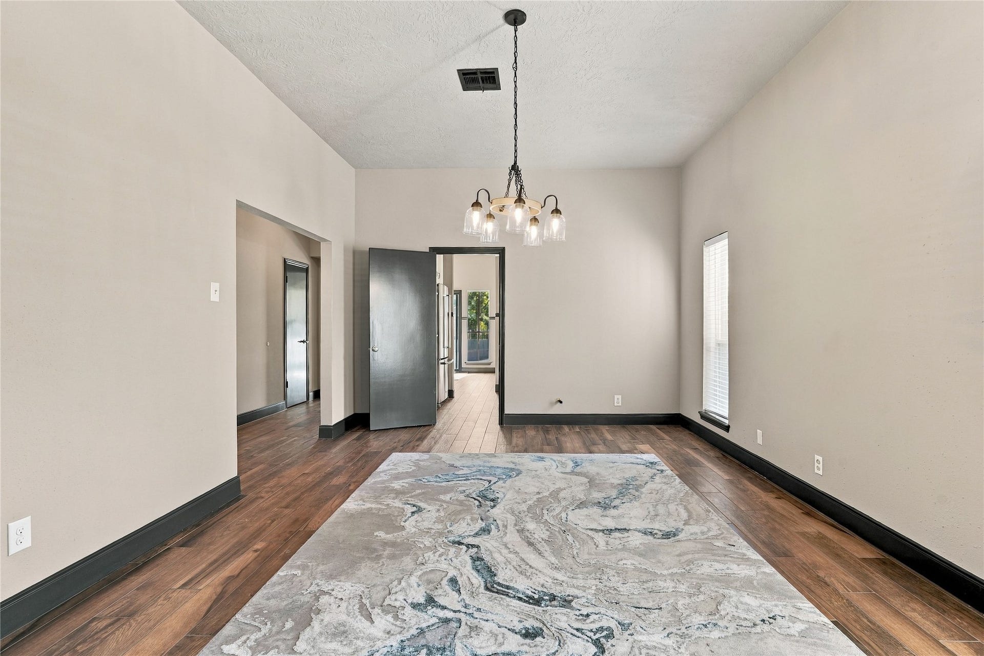 24904 Robin Hood Lane, Hockley, TX 77447 Additional view of the formal dining room highlighting its generous dimensions and convenient access to the kitchen.
