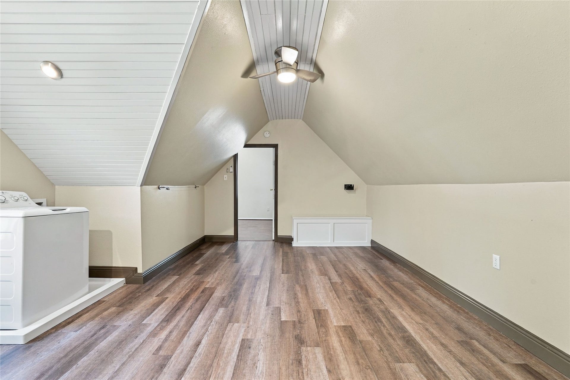24904 Robin Hood Lane, Hockley, TX 77447 Additional view of the upstairs laundry/bonus room, offering flexible space for storage, hobbies, or other uses.