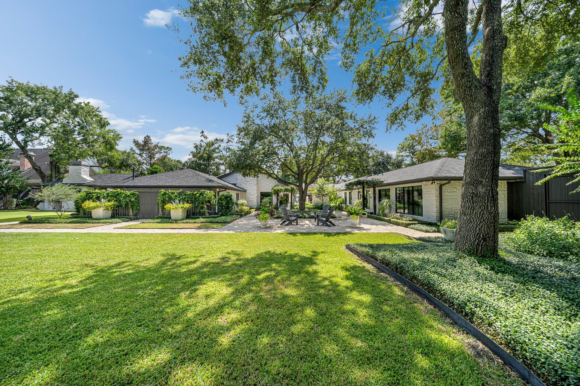 Every detail of the landscape adds to the home's exceptional sense of beauty and seclusion.