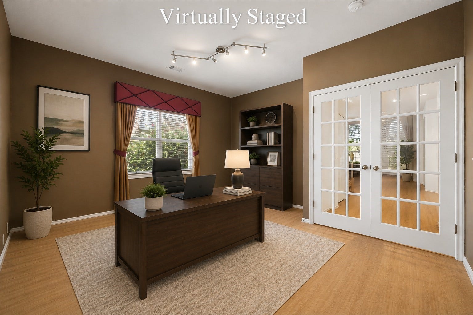 Office Virtually Staged
