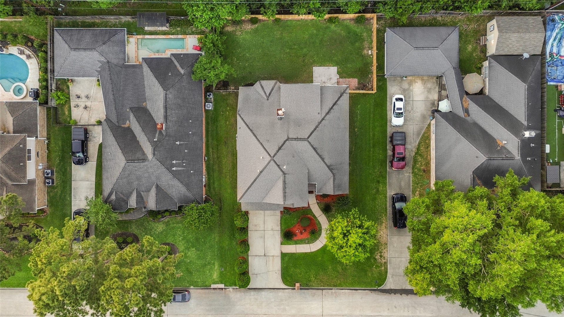 20214 Powerscourt Drive, Humble, TX 77346 Nestled in a quiet, well-maintained community with wide driveways and manicured lawns, offering a true sense of suburban luxury