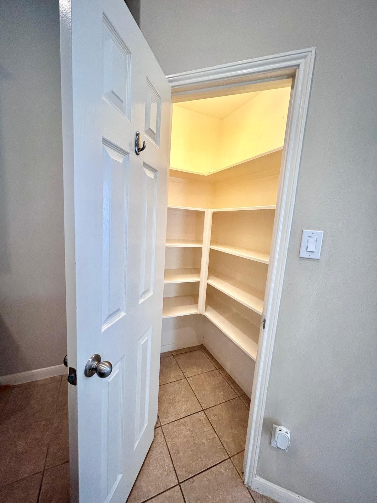 25918 Silver Timbers Lane, Katy, TX 77494 Spacious pantry with ample shelving, perfect for organized storage and easy access to essentials.