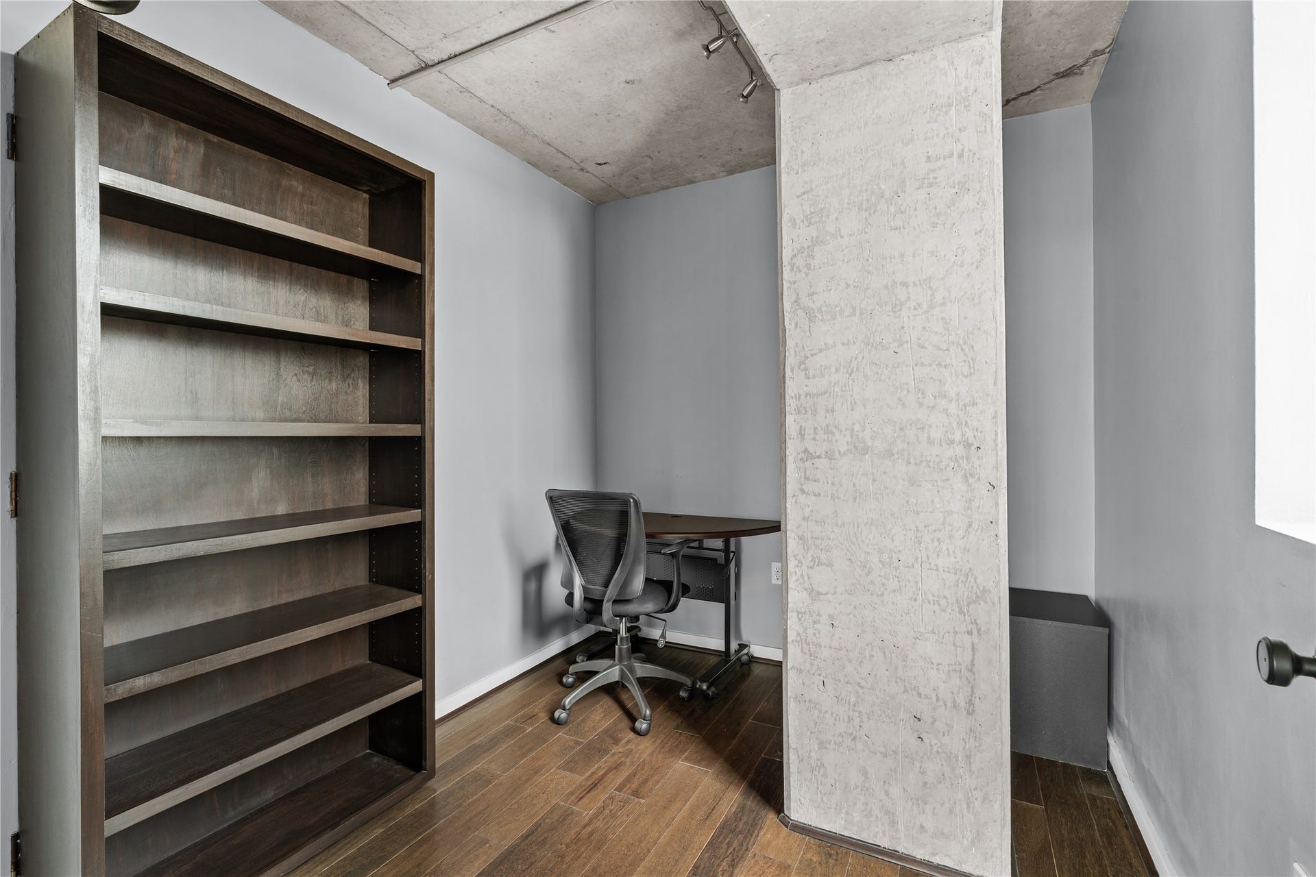 A cozy office to work from home when it's called for.