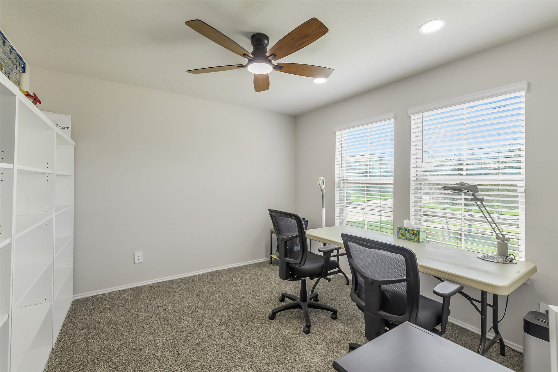 21225 Ivy Woods Court, New Caney, TX 77357 Bedroom 4, great natural lighting and was used for a sewing room.