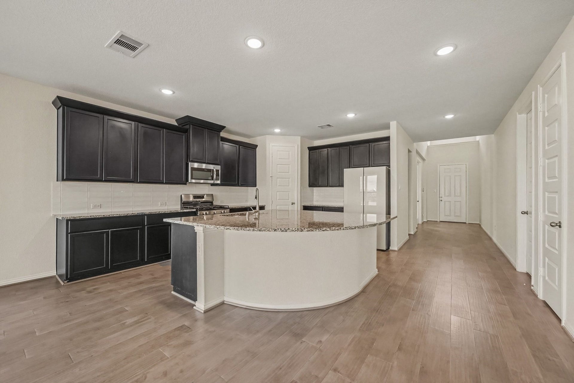 Oversized kitchen with tons of counter space
