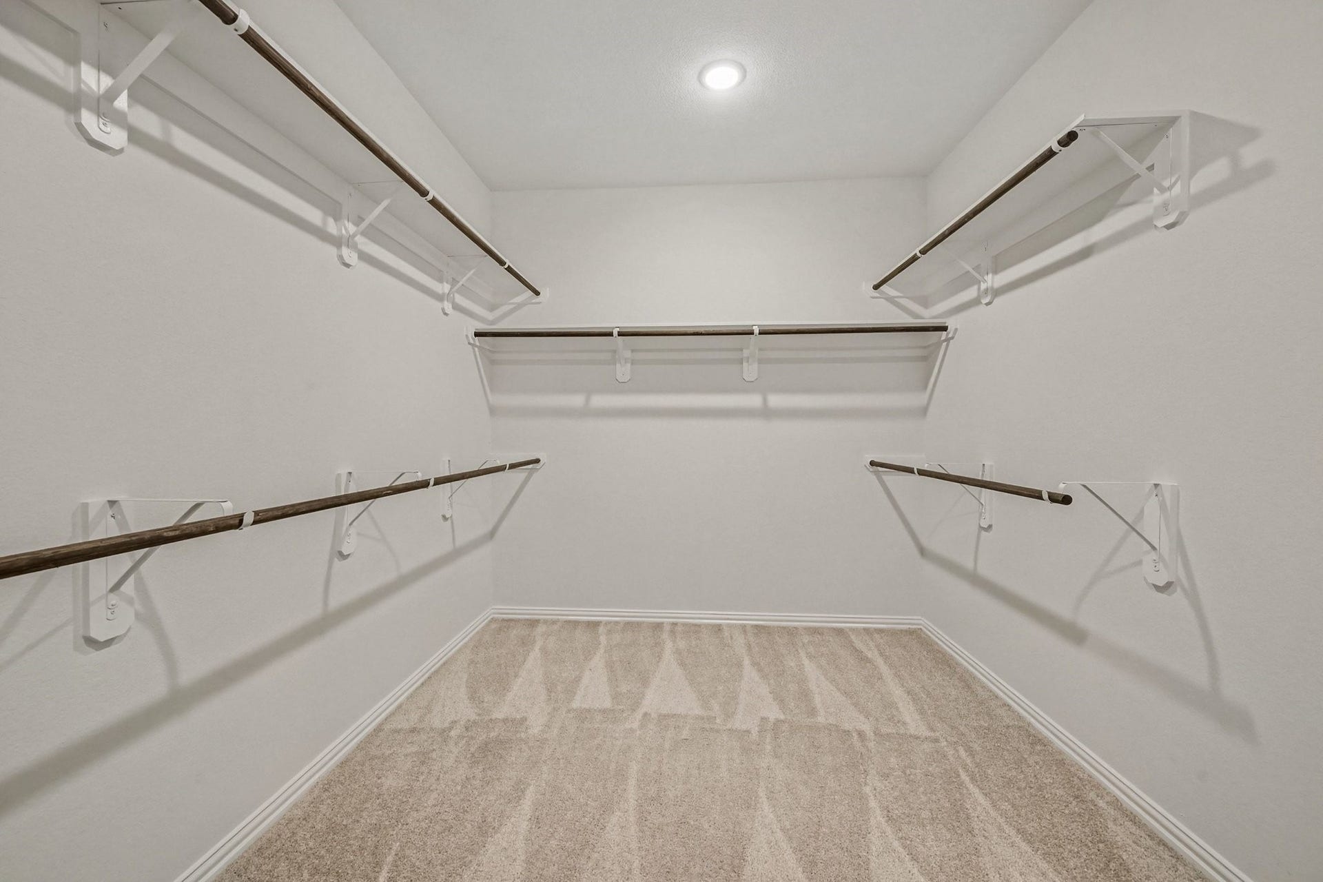 Primary closet