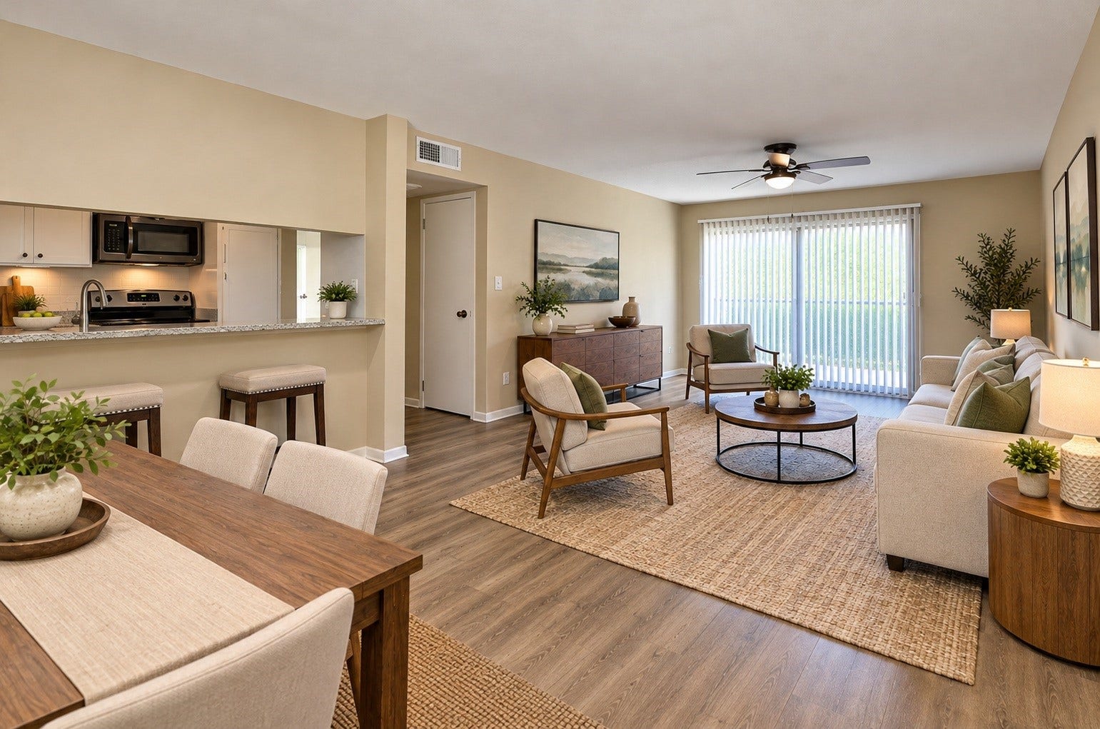 3025 Walnut Bend Lane, #34, Houston, TX 77042 AI example of Finished Living