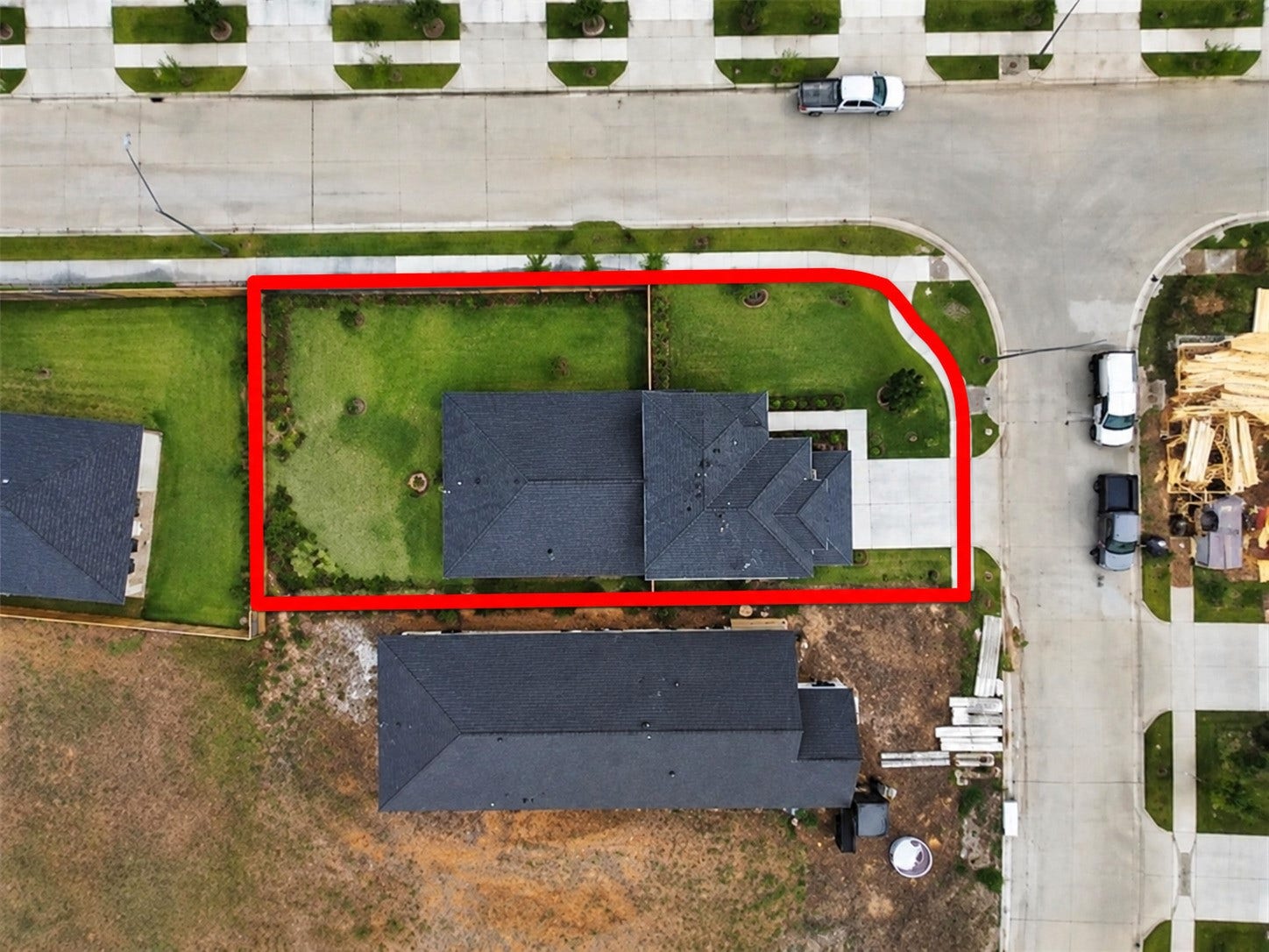 139 High Life Crossing, Richmond, TX 77469 Aerial view puts the bigger picture into perspective, showcasing the homes surroundings