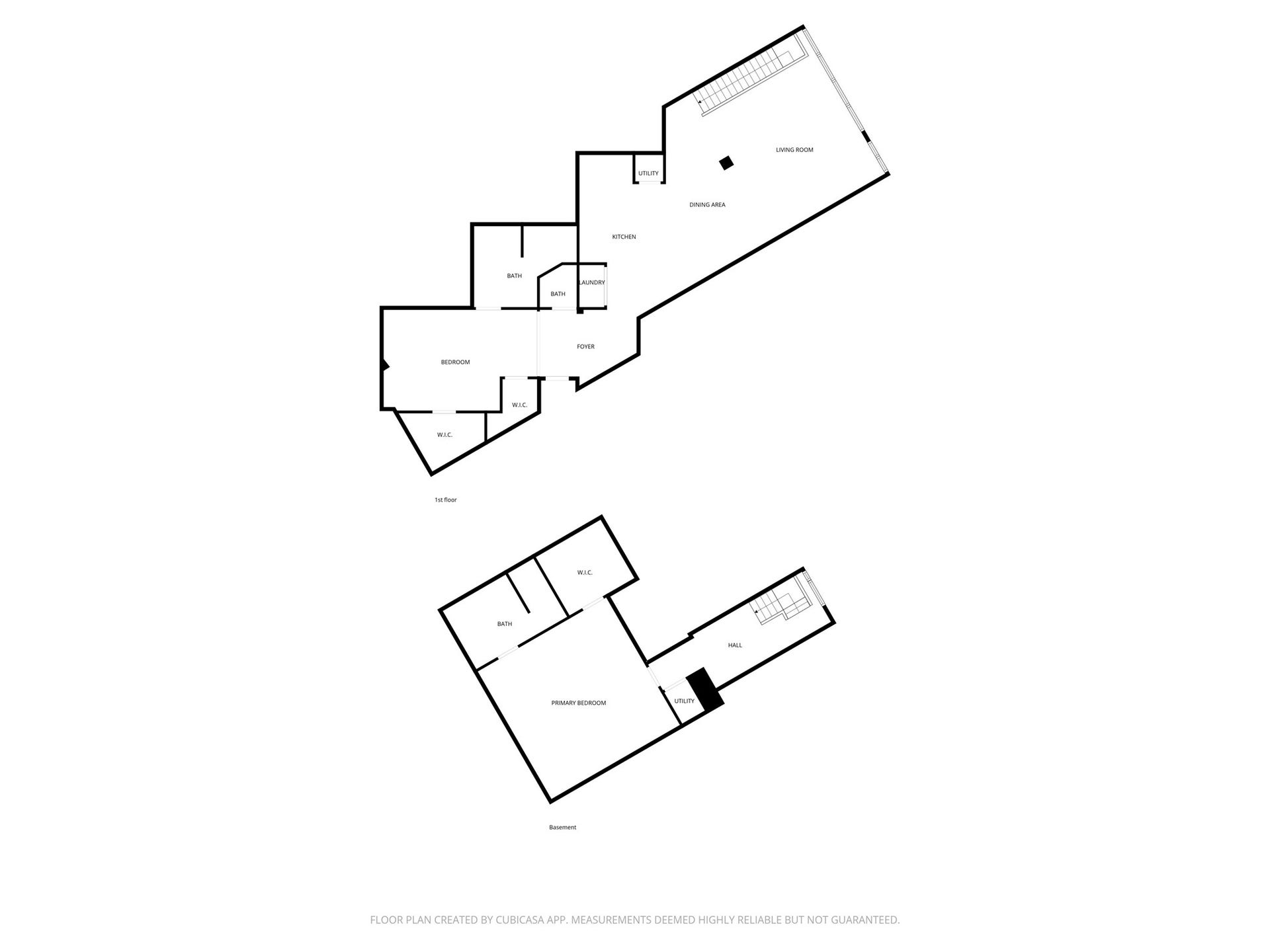 705 Main Street, #215, Houston, TX 77002 Floor plan both floors