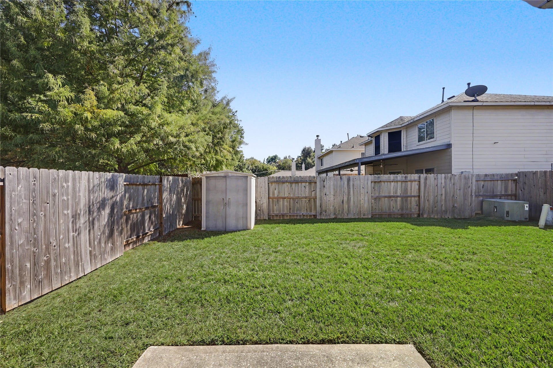 2506 Montana Blue Drive, Spring, TX 77373 Shed stays