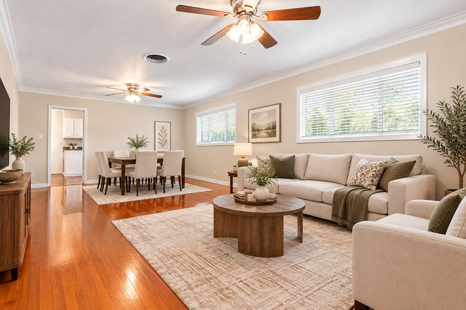 3641 Deal Street, Houston, TX 77025 virtually staged