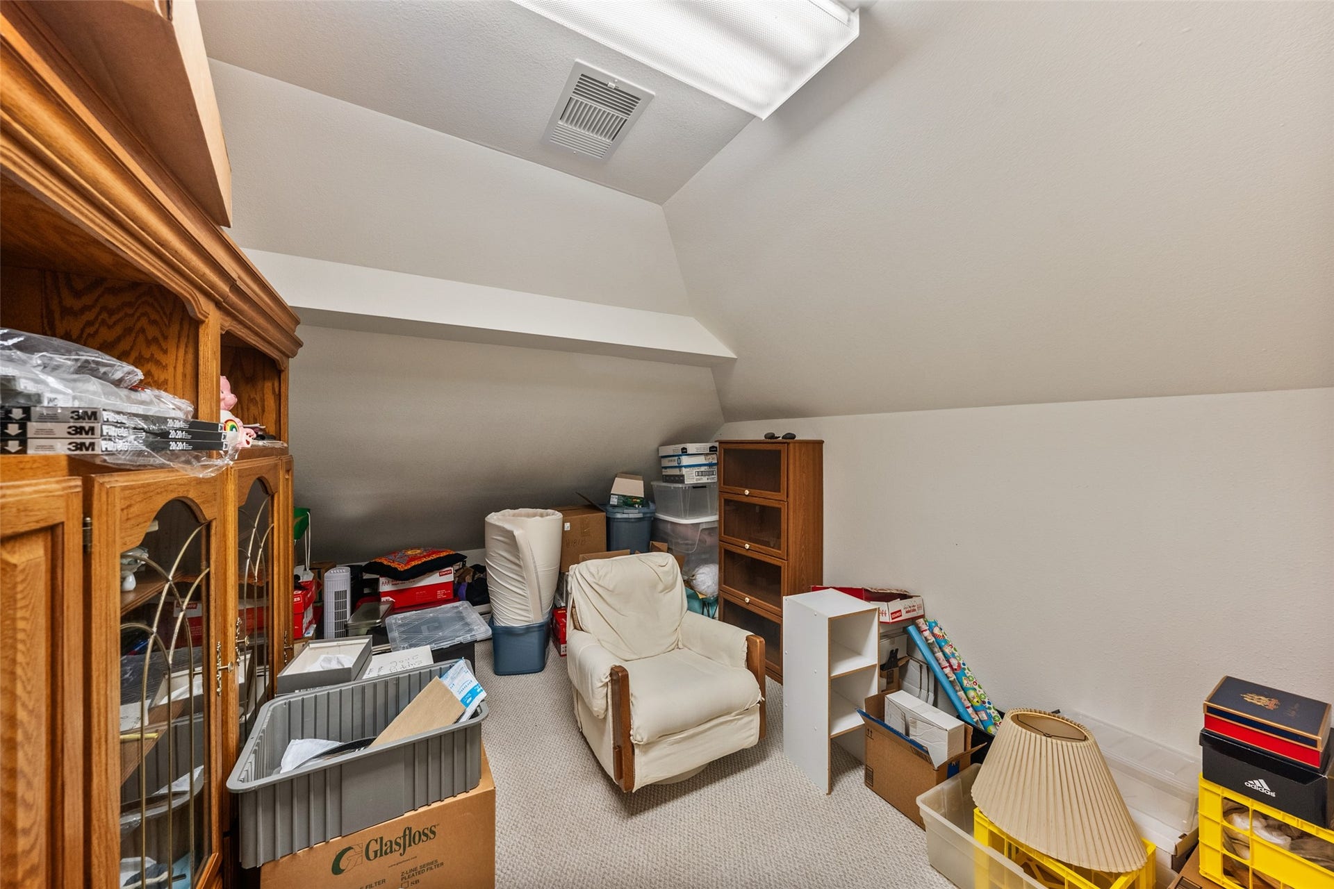 Look at this closet off the back bedroom on the second floor!  Climate controlled for all of your belongings.