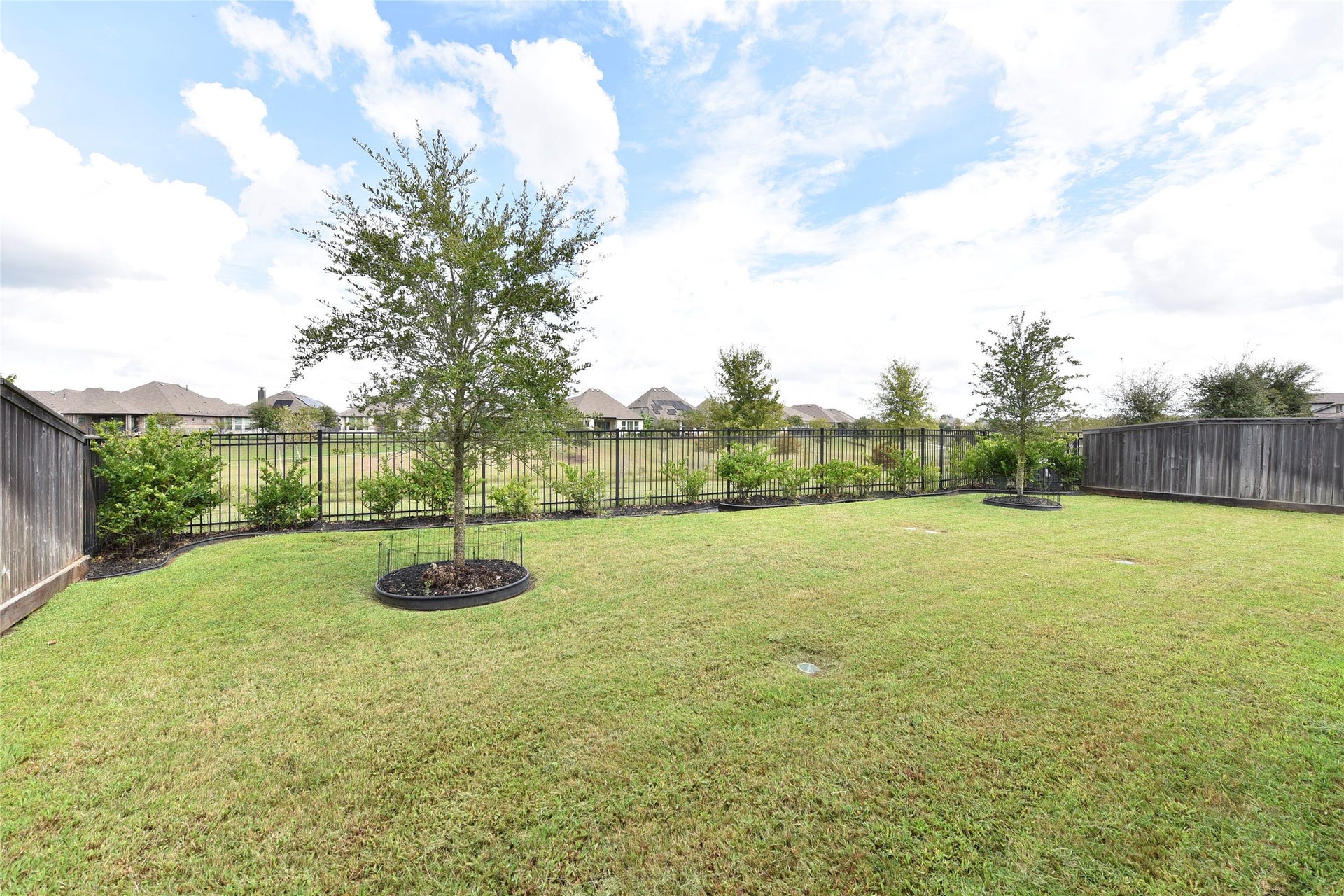 A beautiful backyard space.