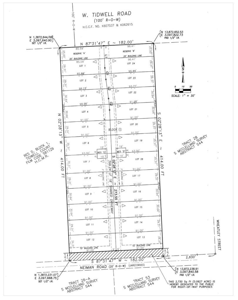 Property photo for 1905 W Tidwell Road, Houston, TX