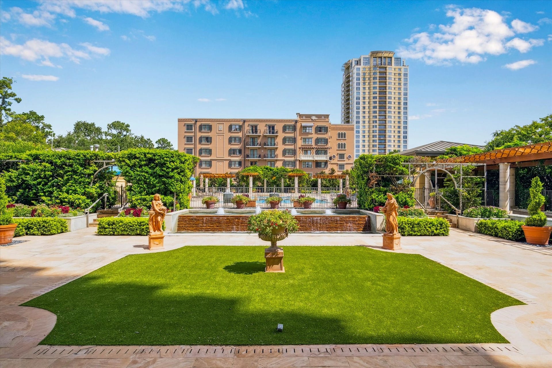 Lush greens at the Montebello.