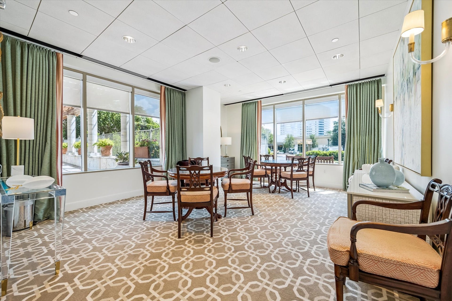 Card room