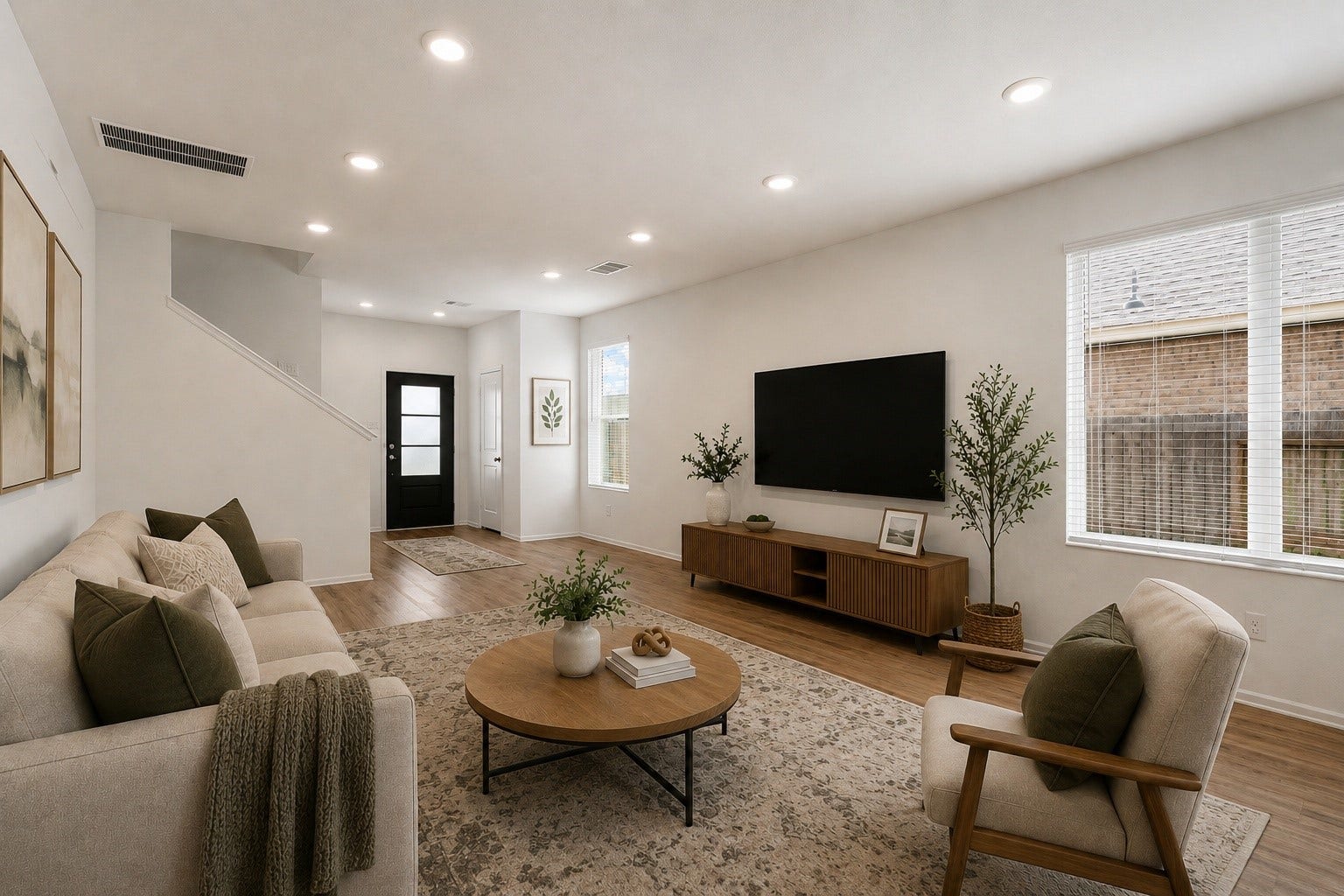 1938 Foxtail Creek Ct, Crosby, TX 77532 Virtually stage living area