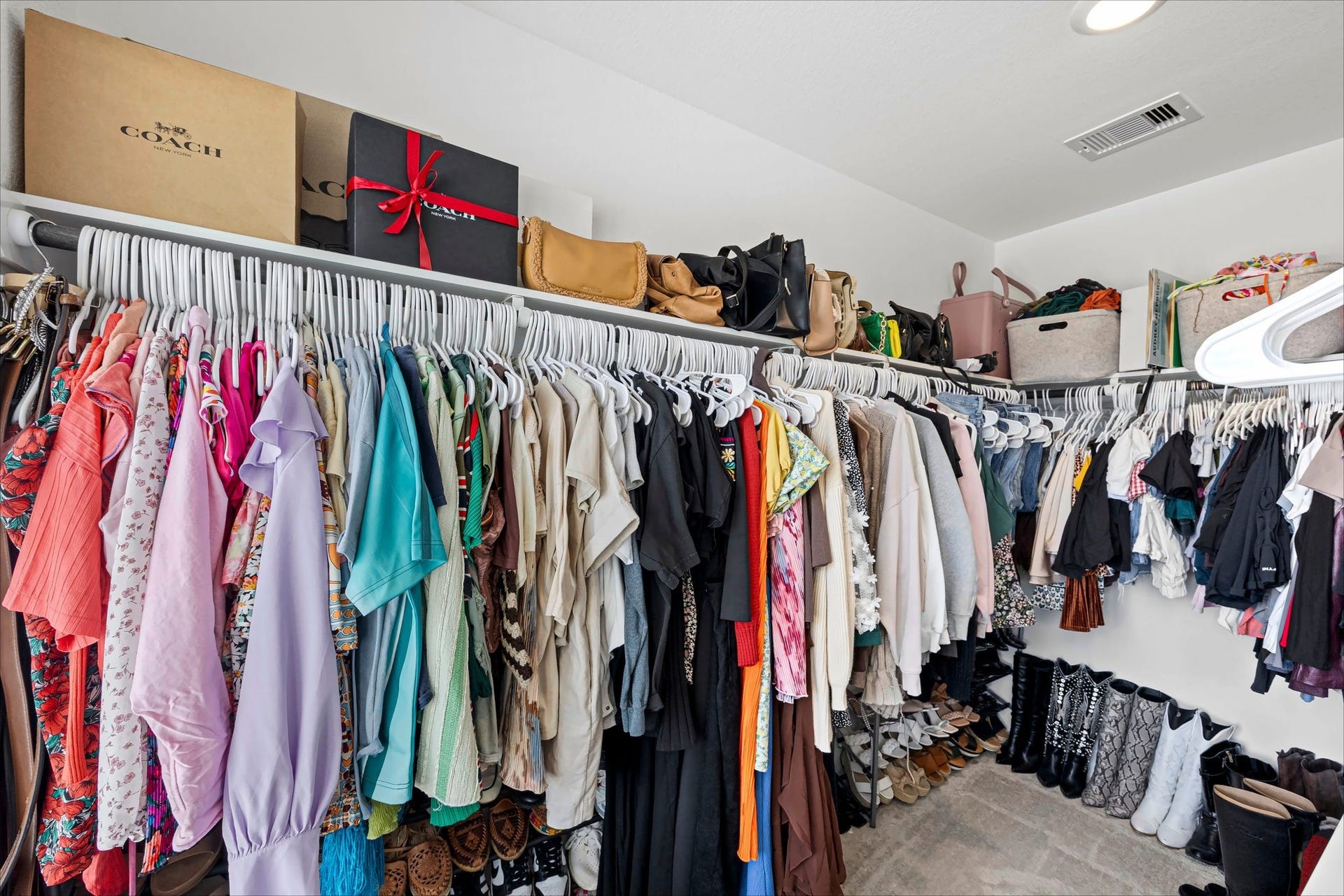 17811 Pemswood Drive, Hockley, TX 77447 Primary walk-in closet with plenty of hanging and shelf space