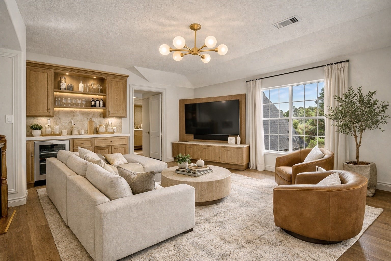 27223 Blue Cedar Lane, Spring, TX 77386 This image has been virtually staged and digitally upgraded to help visualize the rooms potential.