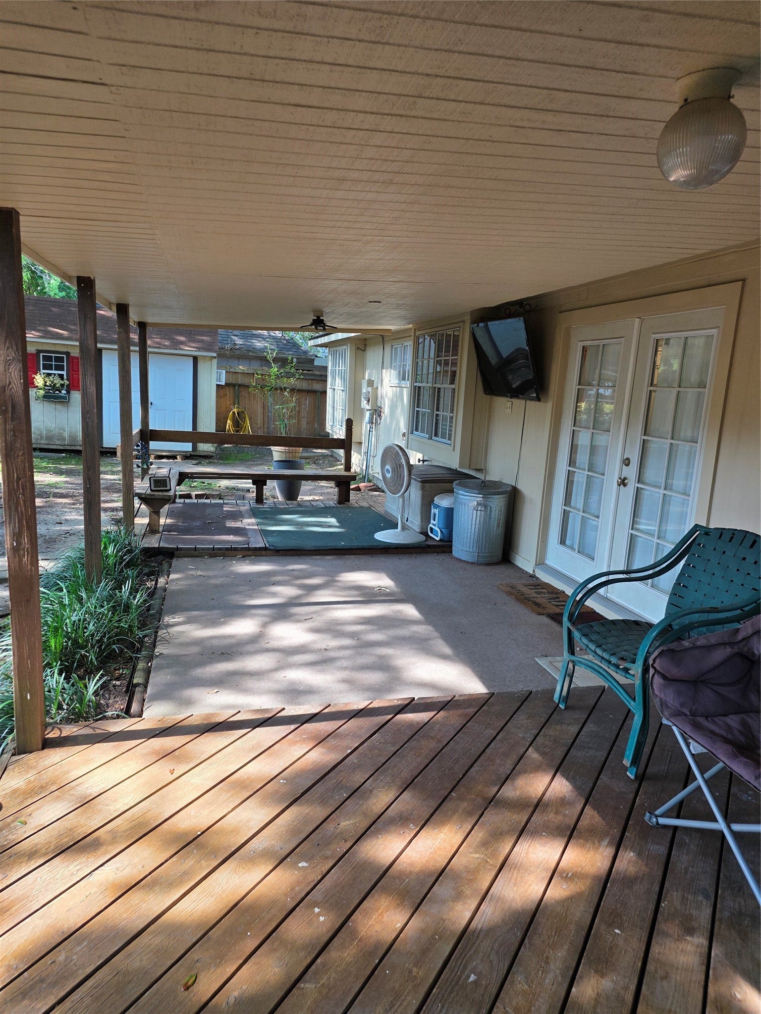 3909 Regency Drive, Deer Park, TX 77536 Covered deck
