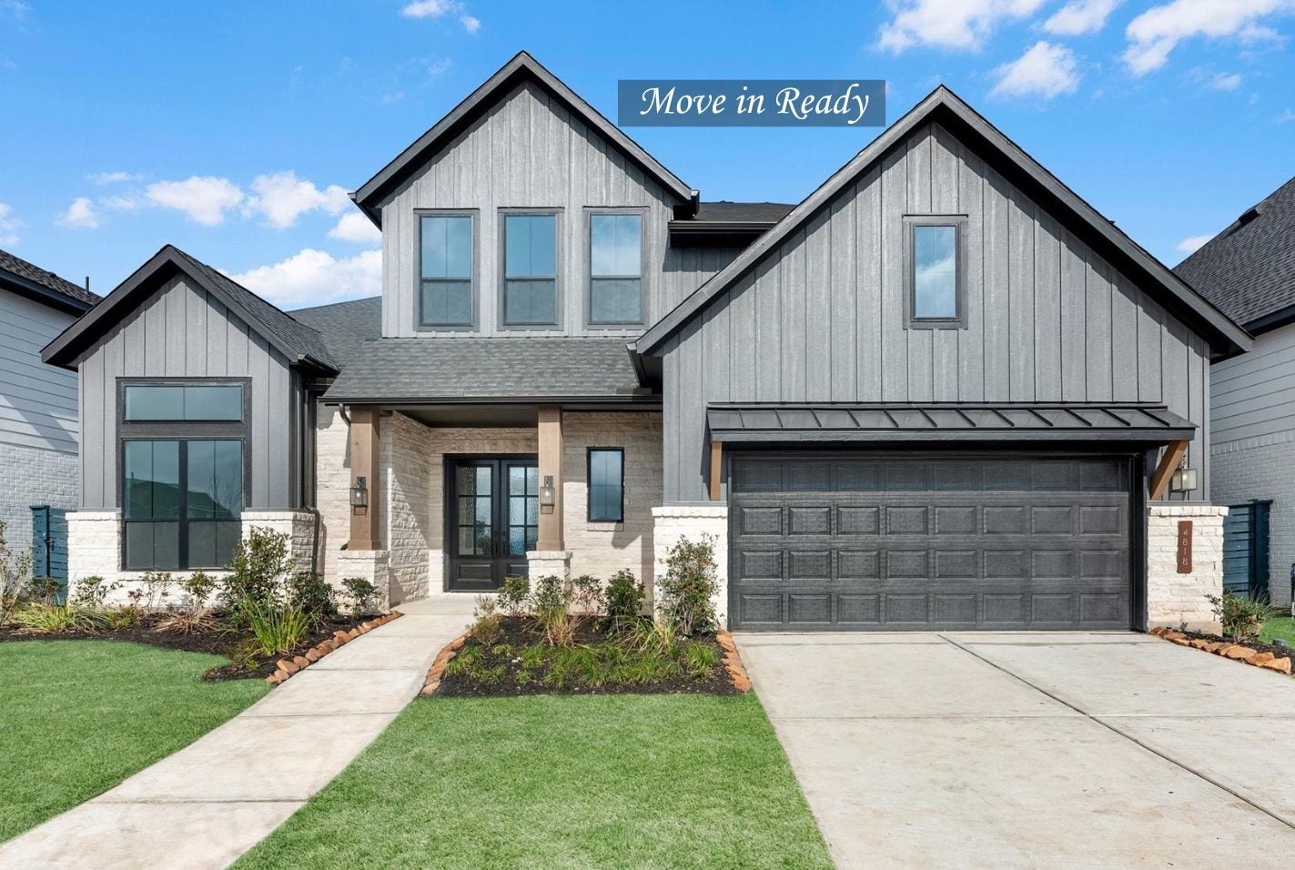 4818 Ara Drive, Richmond, TX 77469 Move in ready. Westin Homes *New Construction* Asher X plan. Grass is digitally enhanced.