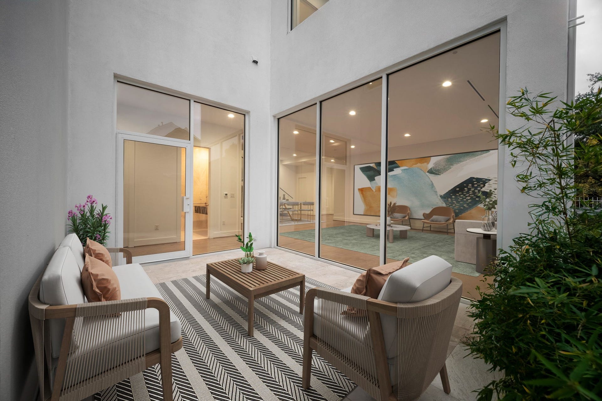 2120 Southgate Boulevard, Houston, TX 77030 Additional Travertine Patio