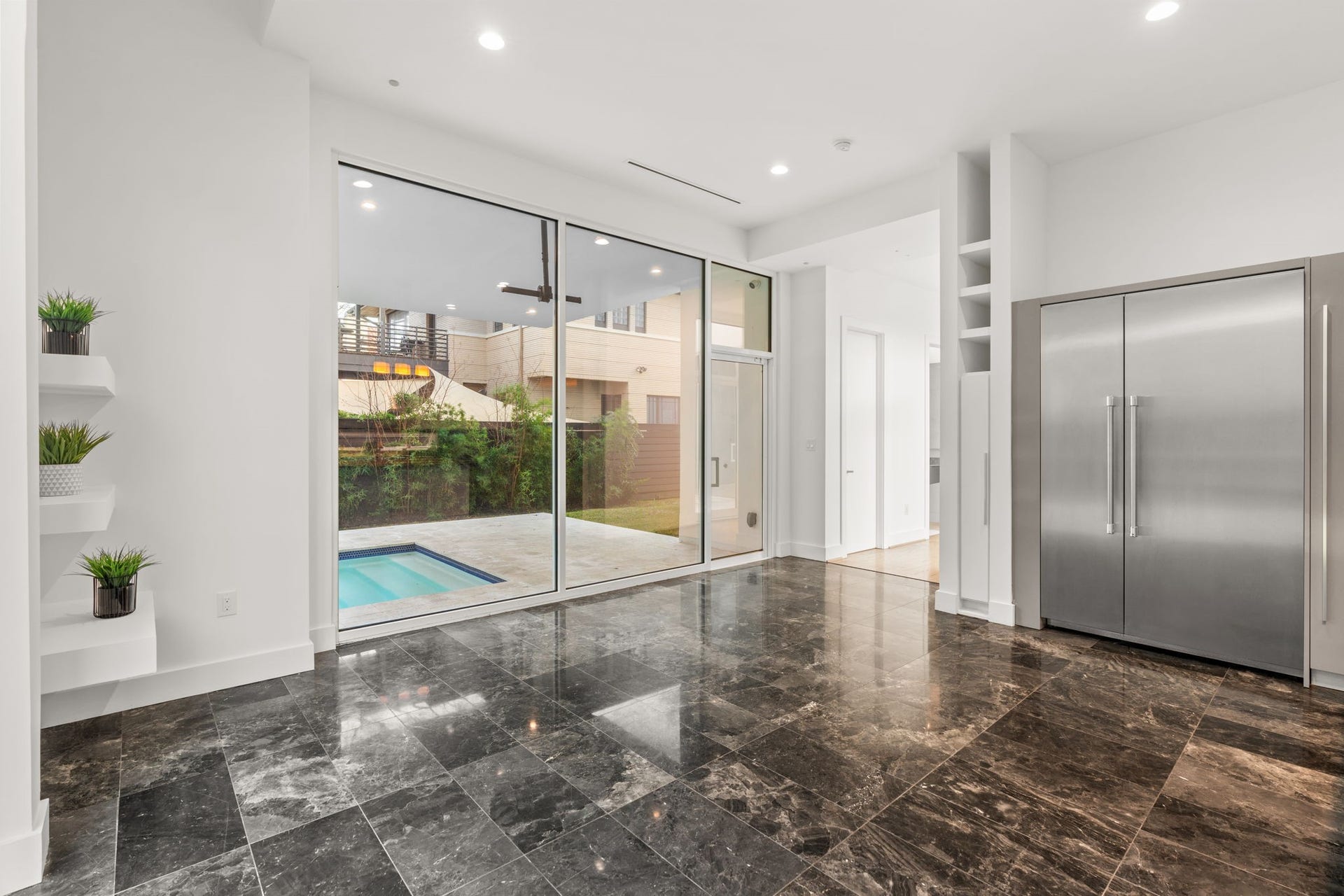 2120 Southgate Boulevard, Houston, TX 77030 Extravagant floor to ceiling storm windows throughout the entire home!
