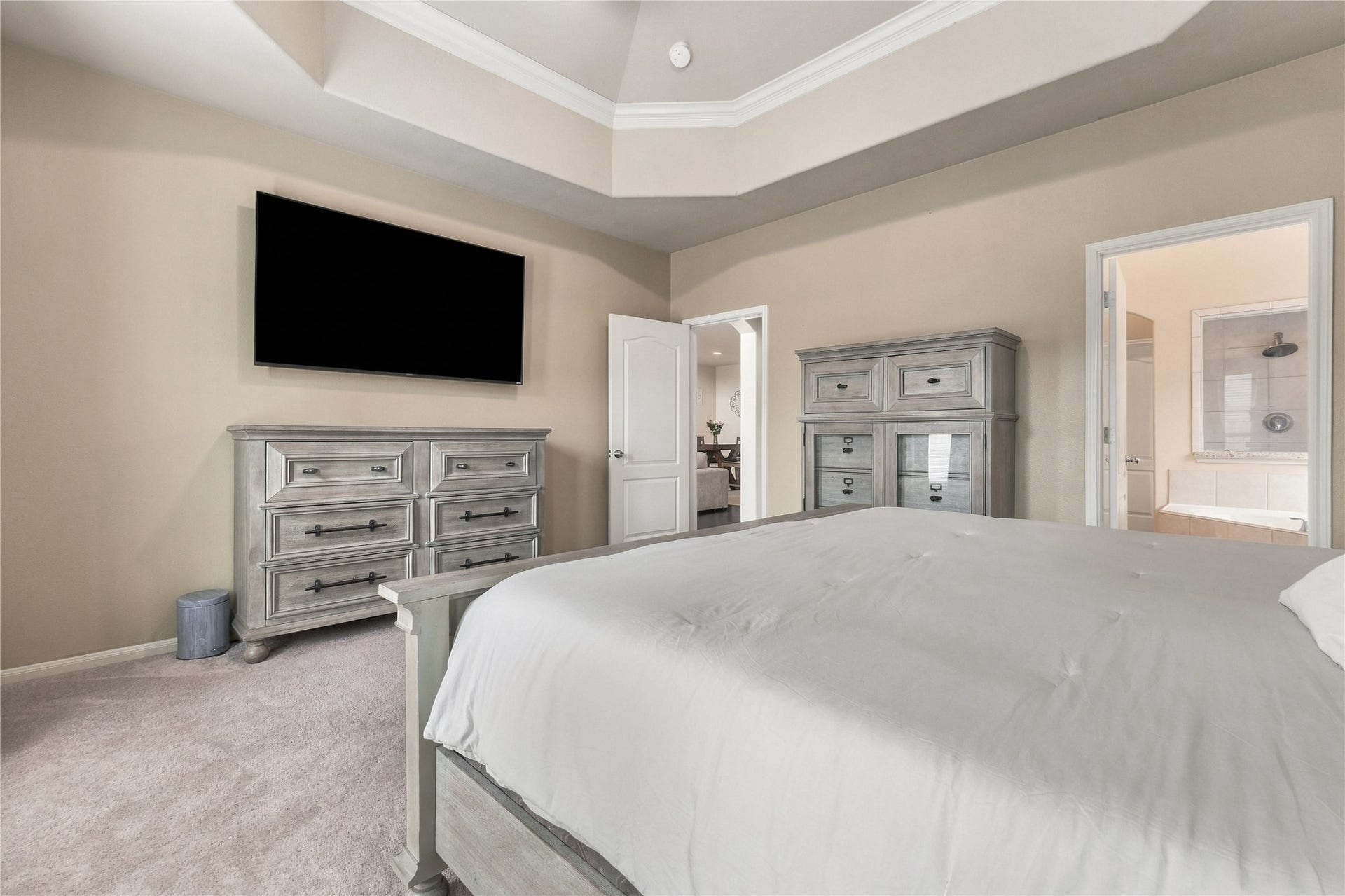 20815 S Blue Hyacinth Drive, Cypress, TX 77433 This is a bedroom where you can truly spread out, with enough space for a king-size bed, large nightstands, dressers, and more.