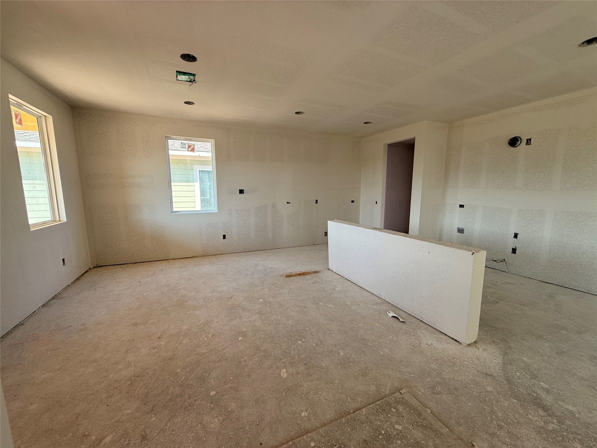kitchen and dining room