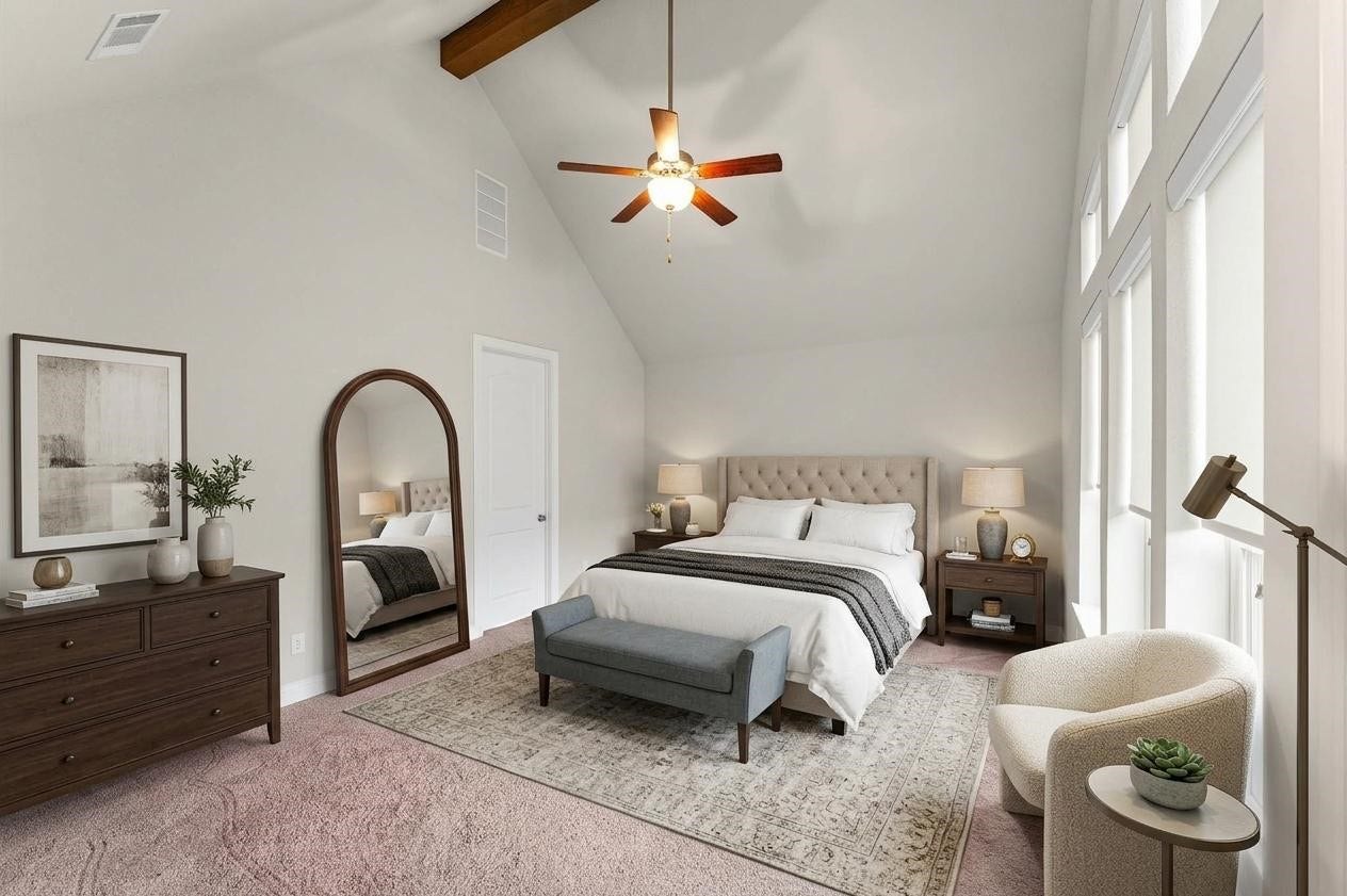 2318 Brookdale Bend Drive, Katy, TX 77494 This photos has been virtually staged to illustrate the potential of the space