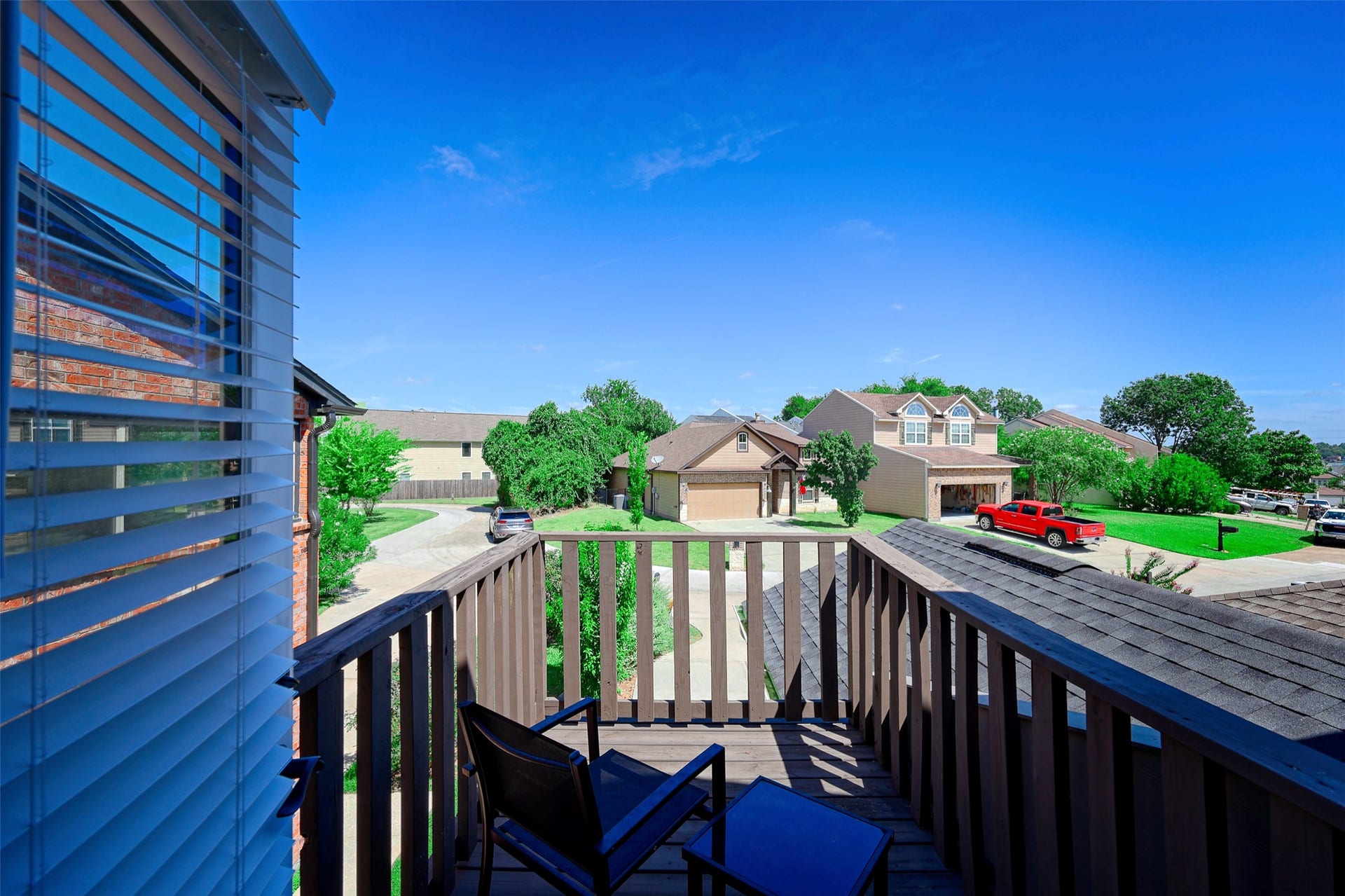 132 Capetown Circle, Montgomery, TX 77356 Upstairs Balcony off of Primary Suite